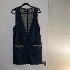 All saints denim dress